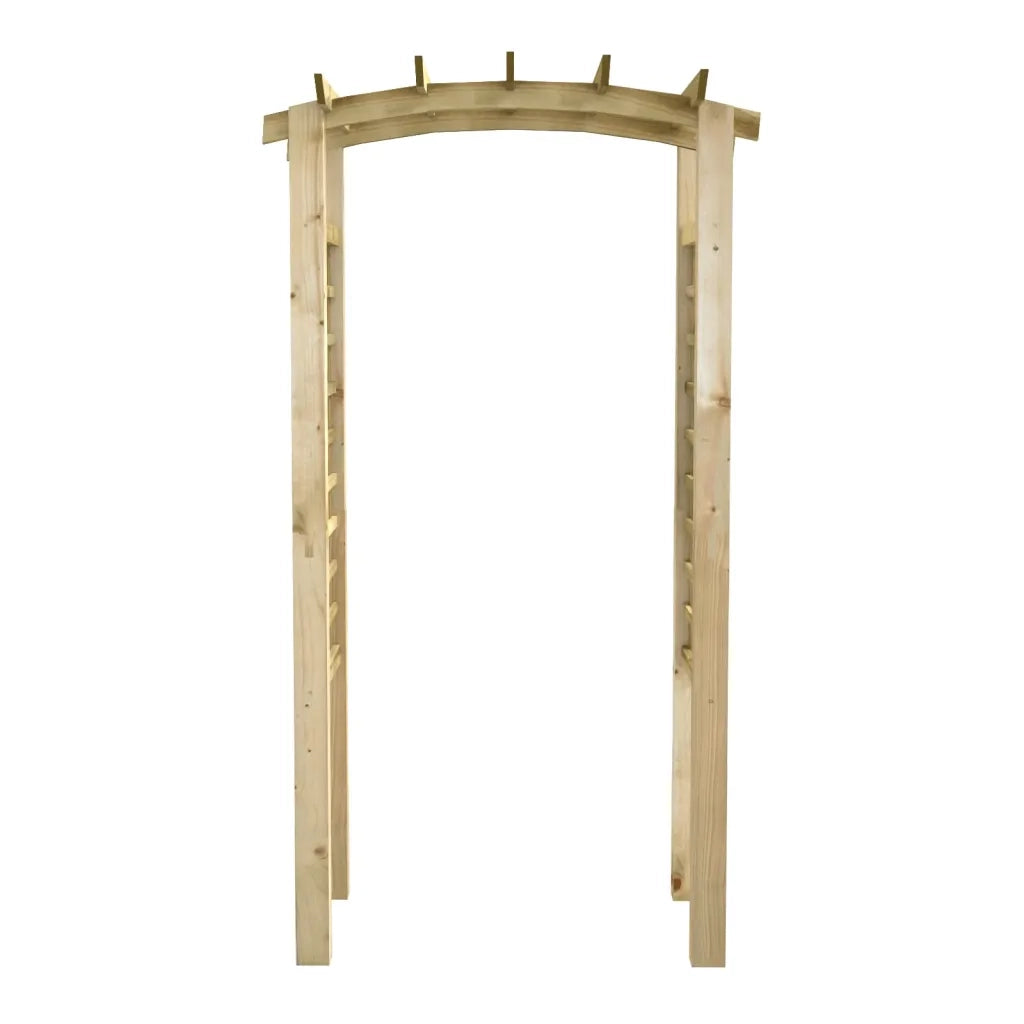 Arco a Traliccio 110x60x210 cm in Pino Massello Impregnato 318560