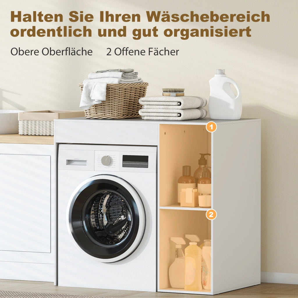 Mobile Lavatrice ¨C Xylo ¨C Bianco 60x60x30 cm