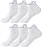 Sokke da Ginnastica per Uomo - 39-45 - Flessibili con Cintura Elastica - Anti Bollenti - Basi Basse per Sneaker e Trainer