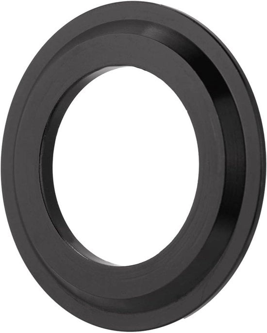 Converteur di sterzo da 31,8 mm a 28,6 mm per bicicletta con stantuffo in lega di alluminio, set di chiavi a spanner.