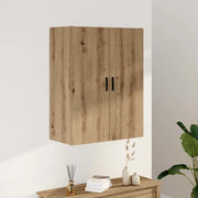Mobile a Parete Rovere Artigianale 69,5x34x90 cm 857293