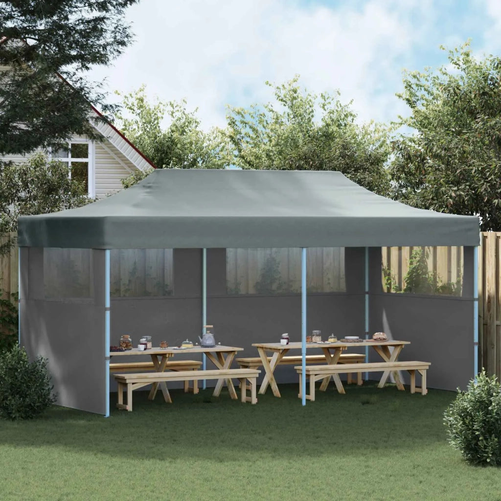 Tenda Party Antracite 291 x 580 x 315 cm Tessuto Oxford 42023653