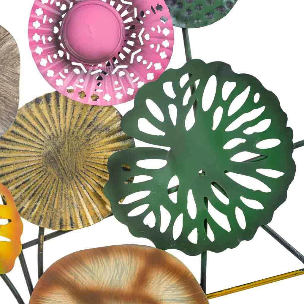 Carta da parati decorativa in metallo 112x8x132h