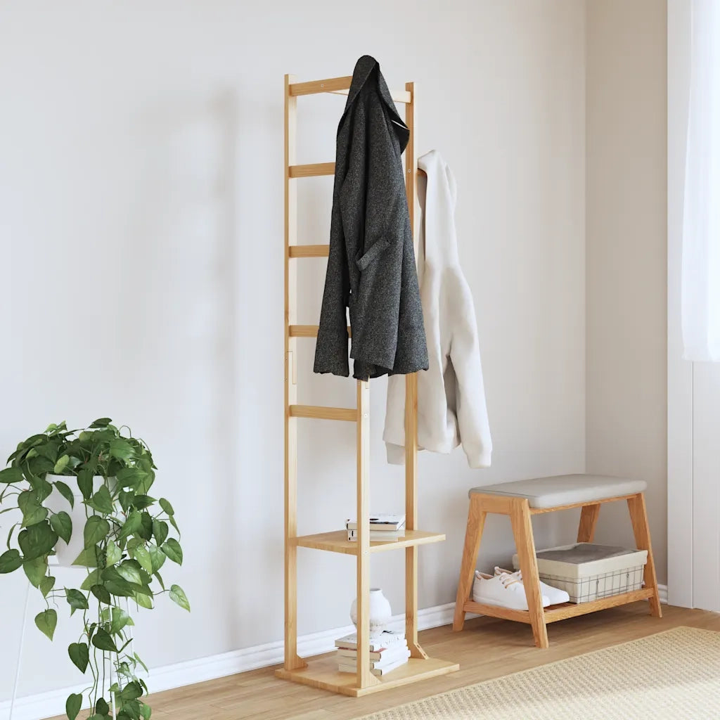 Appendiabiti con Ganci e Ripiani 38,5x30x156 cm in Bamb¨´ CFW3062227