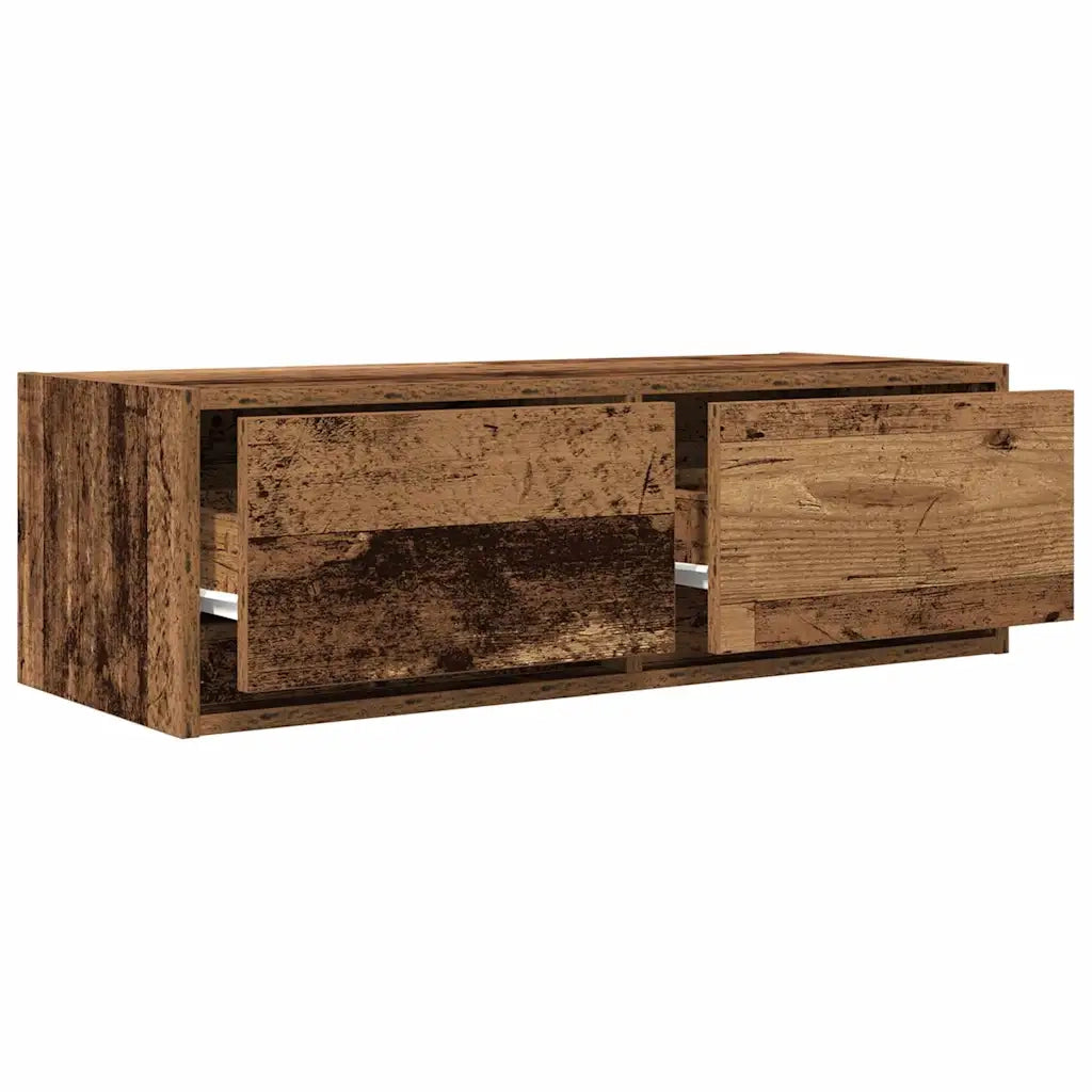 Mobile Porta TV Legno Antico 80x31x25,5 cm Legno Multistrato 861522