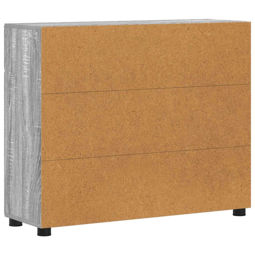 Credenza con porta FLORIN Grigio Sonoma 88,5 x 30,5 x 73 cm 880317