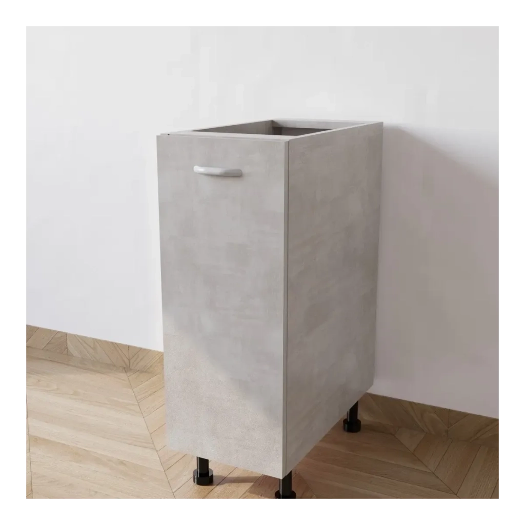 Calandrelli Base Cucina L 40 P 55,5 H 72 cm Cemento 1 Anta
