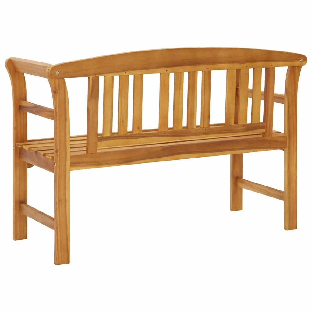 Panchina da Giardino | Panca da Giardino 114 cm in Legno Massello di Acacia