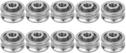 Lagers U-groef - Acciaio inossidabile - 5 x 17 x 8 mm - Lagers per guida - Adatto per macchine per la cucitura e laser