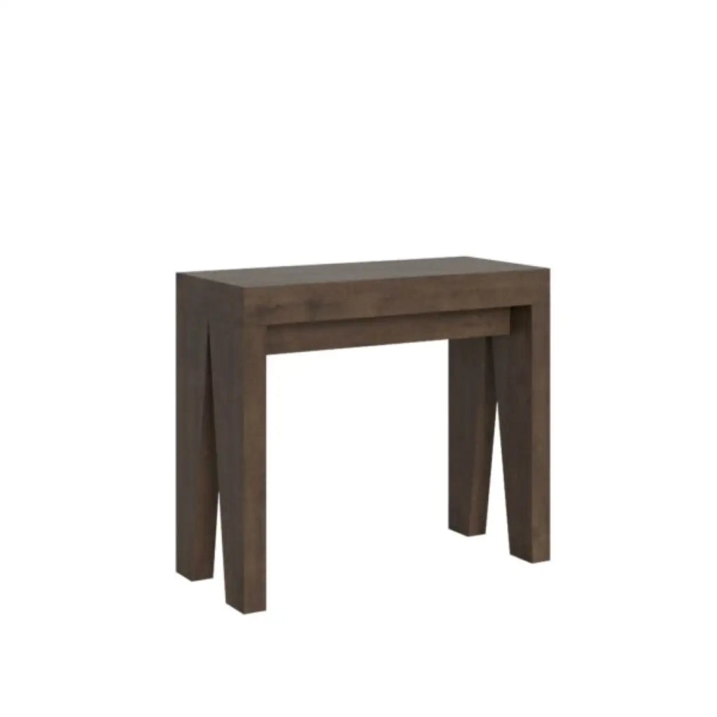 Consolle allungabile 90x40/196 cm Naxy Small noce