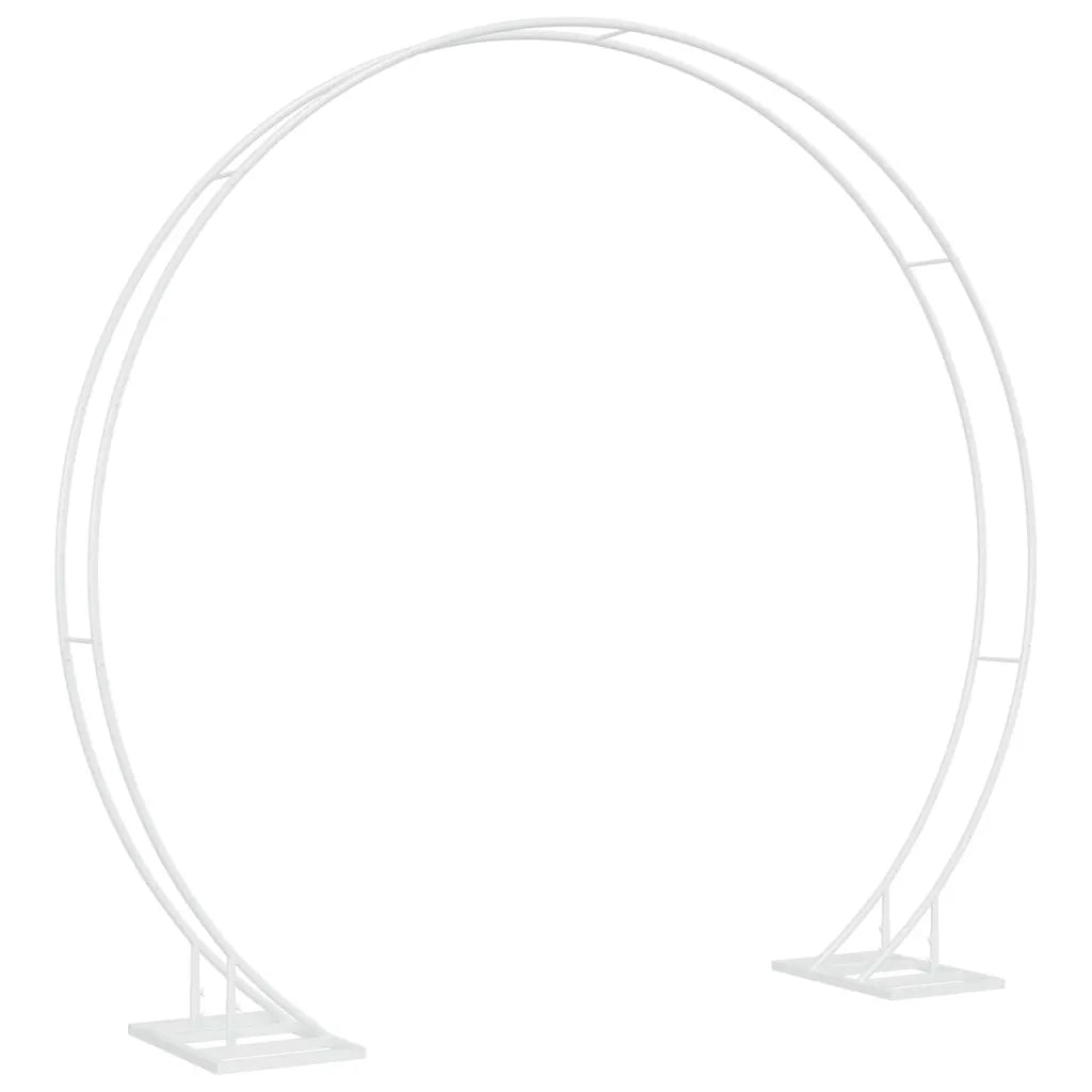 Arco Nuziale Bianco 220 x 45 x 200 cm Acciaio 42023031