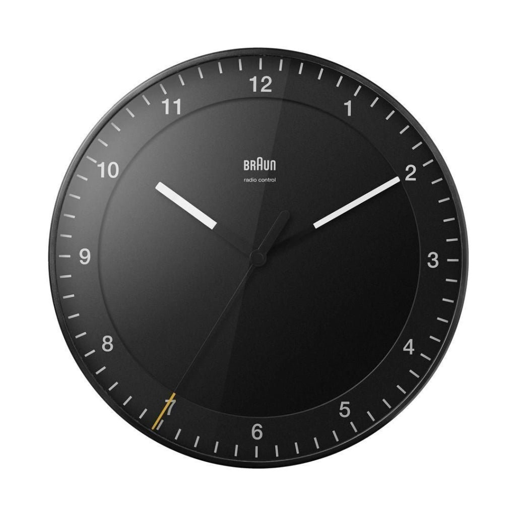 Braun 67094 BC 17B-DCF Orologio da Parete Radiocontrollato DCF77 Movimento Silenzioso Cerchio 30 cm colore Bianco