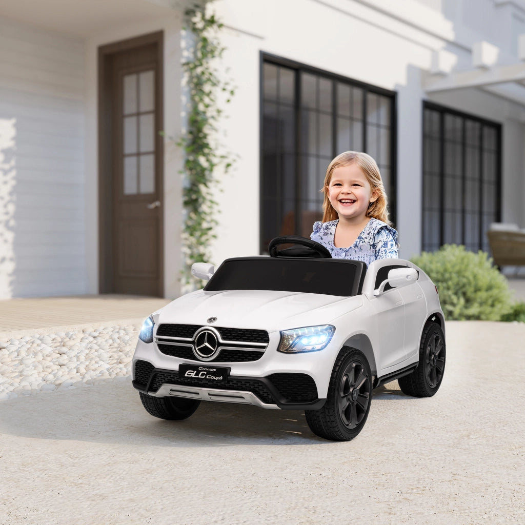 Auto elettrica per bambini ¨C zephmum ¨C Bianco