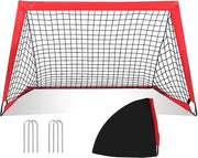 Porta-pallone per bambini pieghevole 120 x 90 x 90 cm Pallone da calcio portatile con borsa compresa
