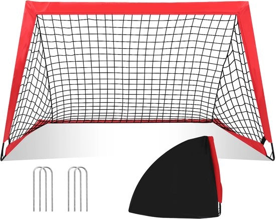 Porta-pallone per bambini pieghevole 120 x 90 x 90 cm Pallone da calcio portatile con borsa compresa