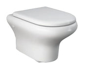 Vaso Sospeso WC Serie Compact In Ceramica Bianco rak 52x37x30 INT18