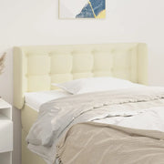 Testiera ad Orecchio Crema 103x16x78/88 cm in Similpelle