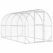 Pollaio Argento 400 x 200 x 200 cm Acciaio zincato 3434676