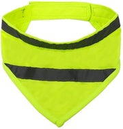 Accessori per cani - Asciugamano per cani riflettente - Giallo fluorescente - Asciugamano per cani adattabile - Sicurezza per il tuo cane - Adatto per...