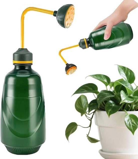 Irrigazione per fiori - Baldacchino irrigatore morbido per piante 450 ml - Verde