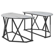 Tavolino da salotto | Tavolino da caff¨¨ | Tavolino da Soggiorno Grigio Sonoma 80 x 80 x 42 cm
