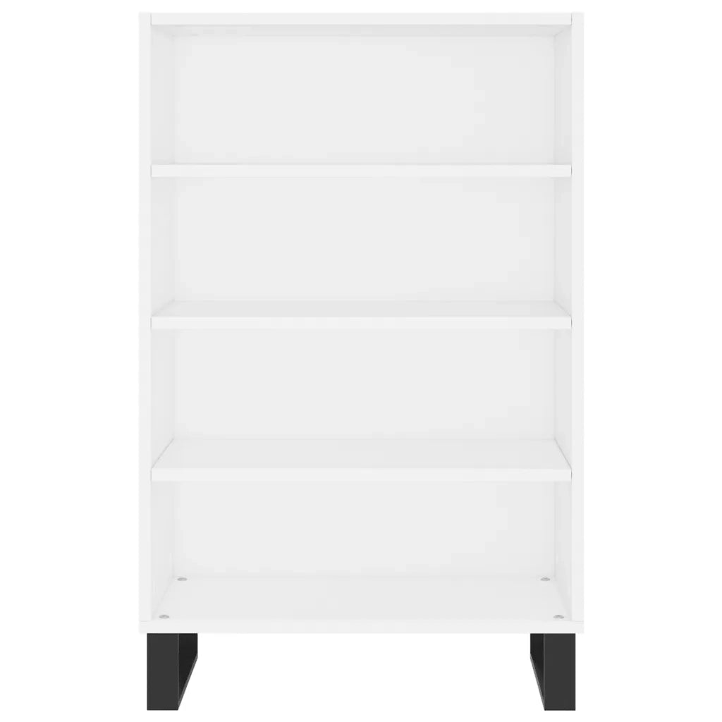 Credenza Bianca 57x35x90 cm in Legno Multistrato 827236