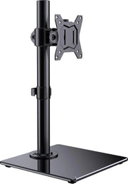 Monitor Standaard - Sostegno per Monitor Totale Mobilità per Schermi da 13"-32" con Regolazione di Inclinazione e Rotazione