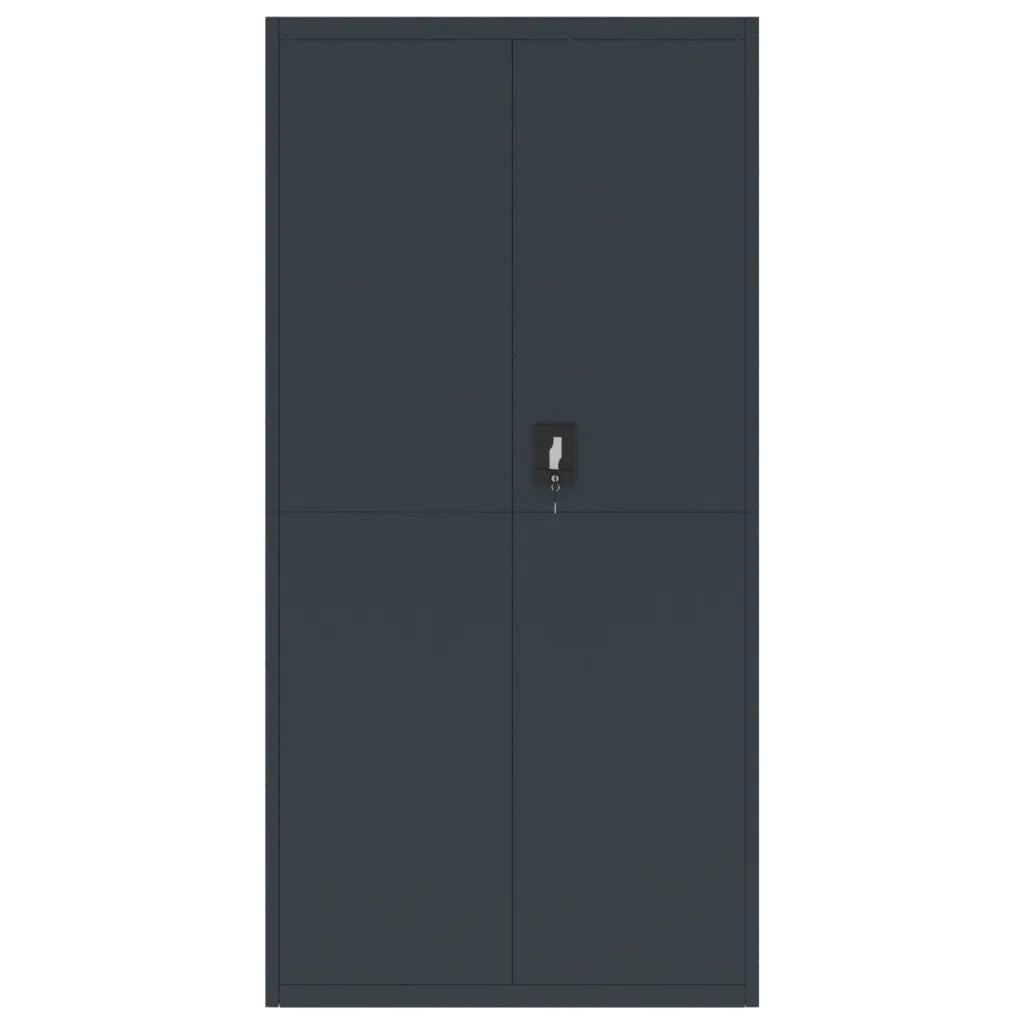 Armadio Classificatore Antracite 90x40x220 cm in Acciaio 3188332