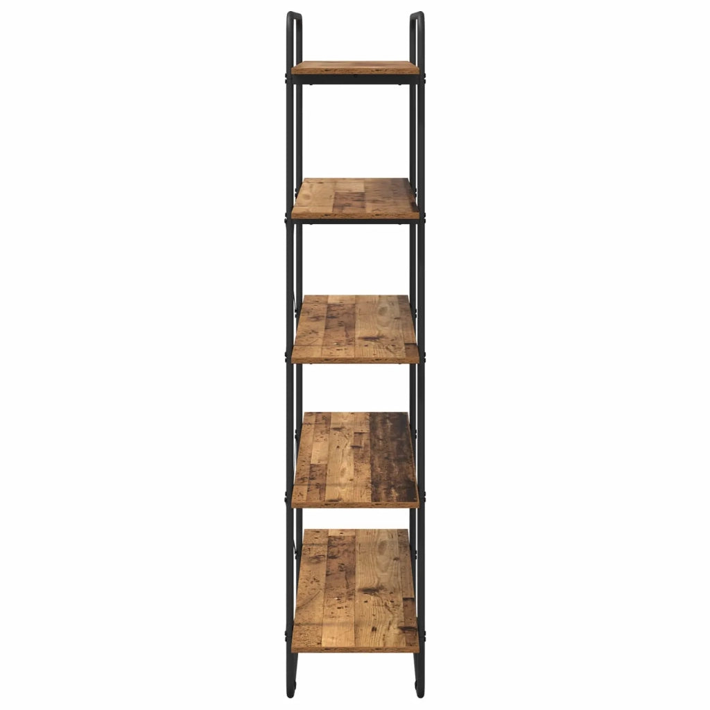 Libreria 5 livelli 100 x 35 x 175,5 cm PB Legno di quercia 8007784