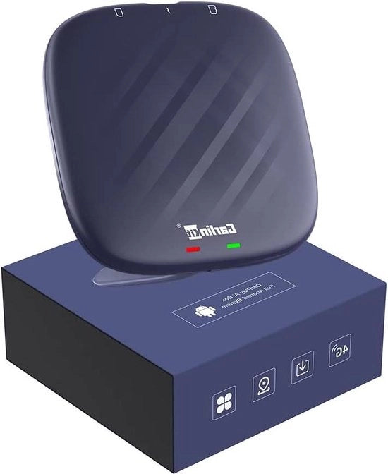 Box di CarPlay Android 13 8 GB + 128 GB con Snapdragon QCM 6125 - CarPlay/Auto a radiofrequenza - Google Play Store - Netflix YouTube online Carplay Dongle
