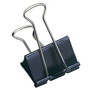 MOLLA FERMACARTE 'DOUBLE CLIP' mm 32 - pezzi 6- 24 blister  - LEBEZ
