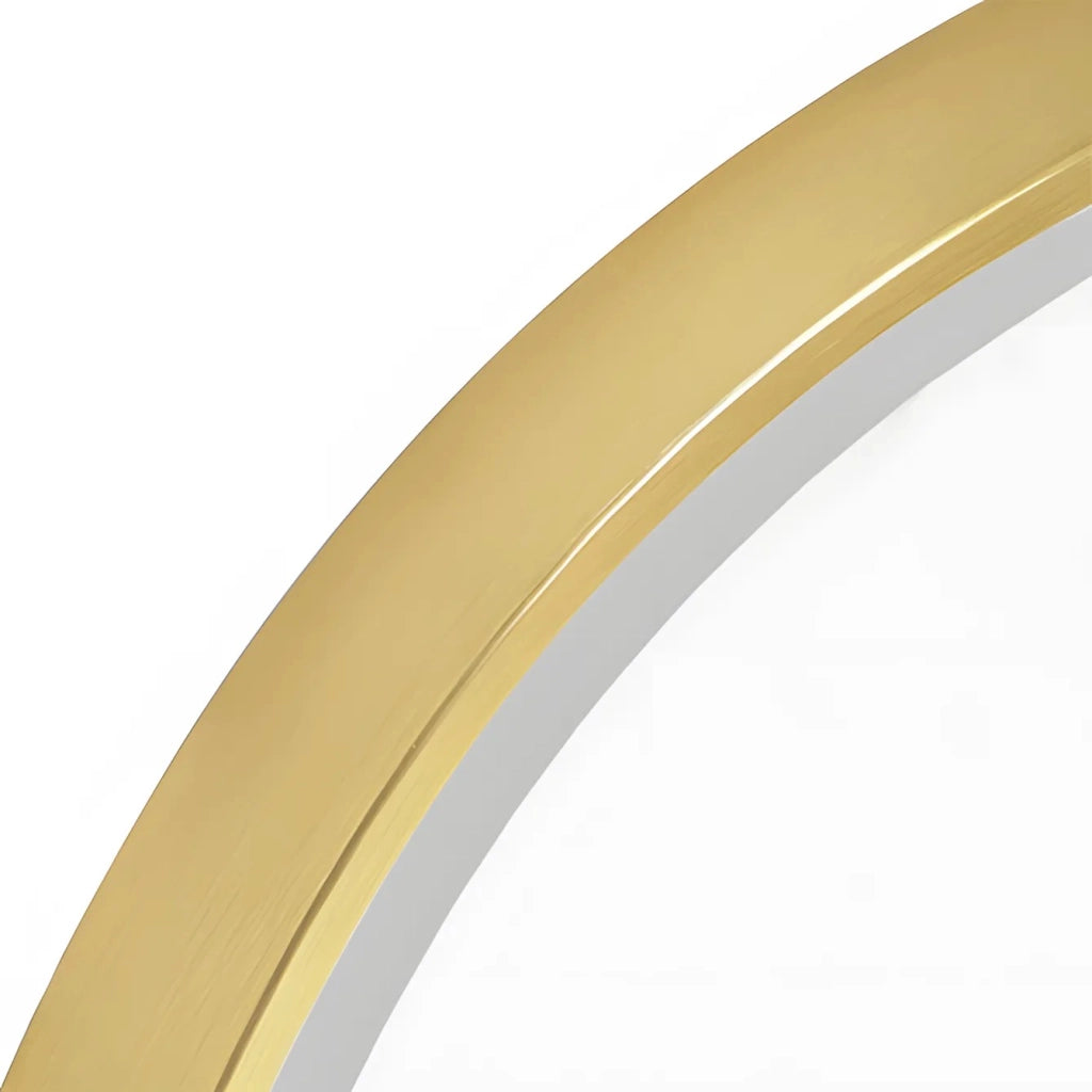 Specchio Led Ovl 50x100cm Gold
