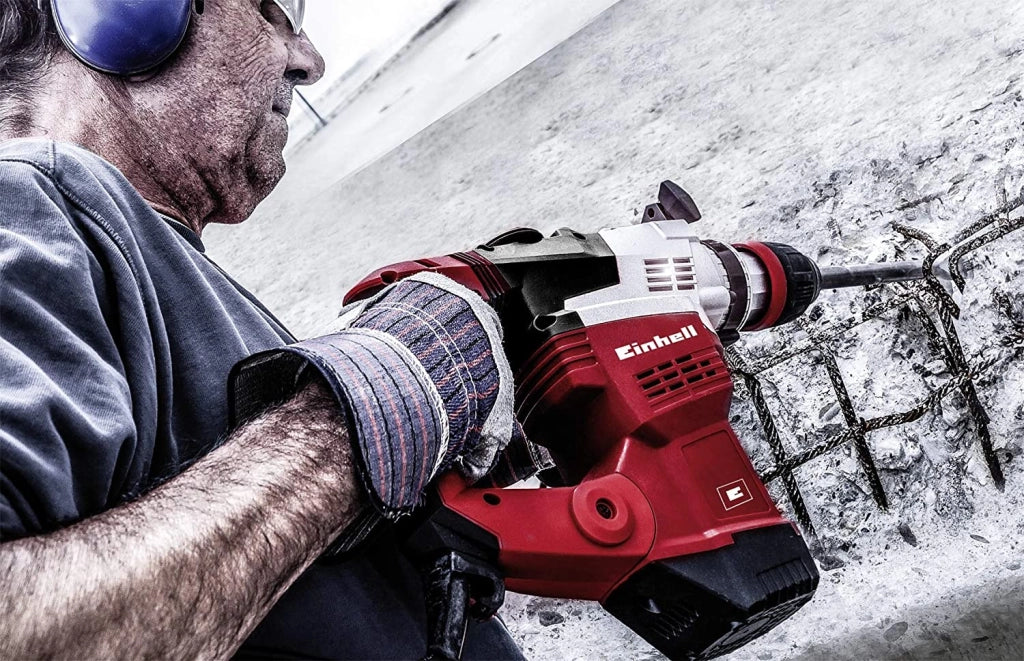 Scalpello Punte SDS Max in Set Einhell per Martello Penumatico Demolitore
