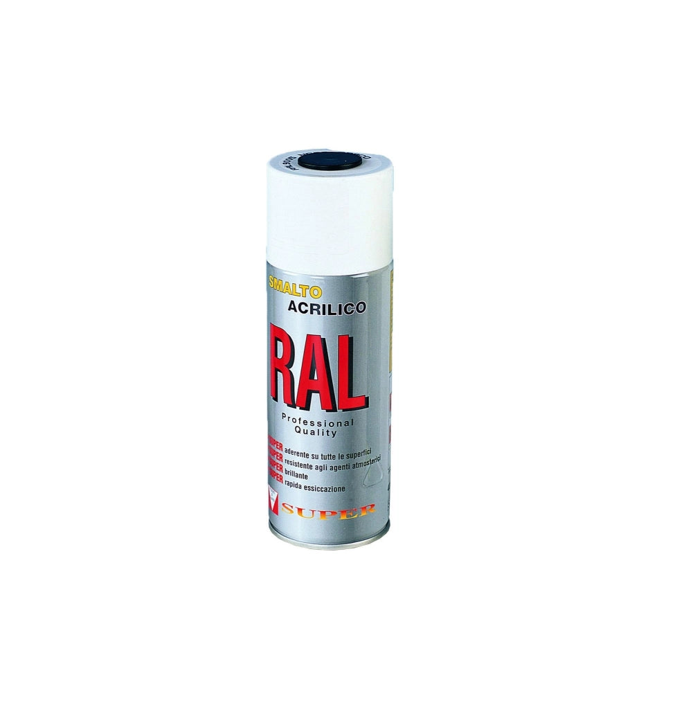 Vernice spray acrilica Cilvani colori RAL smalto acrilico colori aggiornati GIALLO ZOLFO RAL 1016