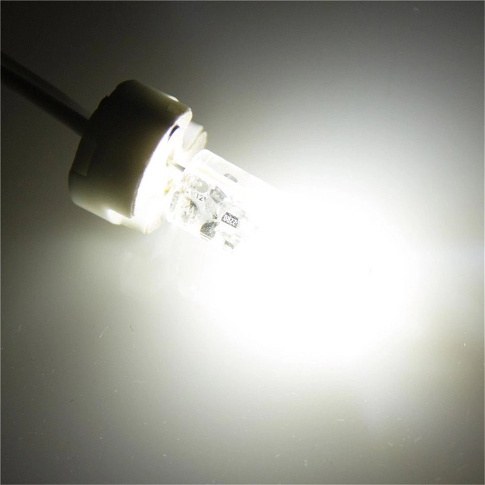 Trade Shop - 5pcs Pezzi Dc12v 3014 Smd G4 Lampadina A Led Luminosa 3w Bianco Caldo Freddo -