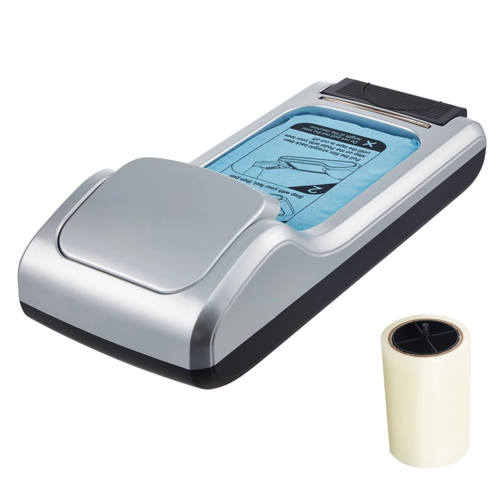 Distributore automatico di copriscarpe B1 argento, per taglie fino a EU 44, pratico e durevole per casa e ufficio