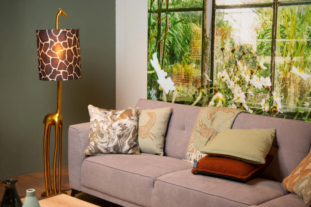 Lampada da terra giraffa oro-bronzo 1xE27 Lucide
