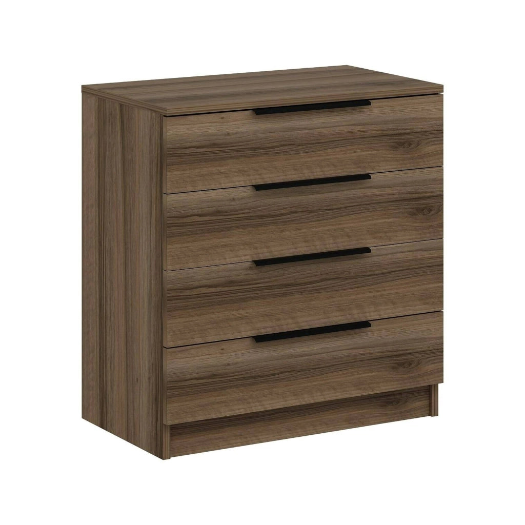 Elysee, Cassettiera 5 Cassetti, 73x42x77h cm Marrone Noce