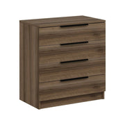 Elysee, Cassettiera 5 Cassetti, 73x42x77h cm Marrone Noce