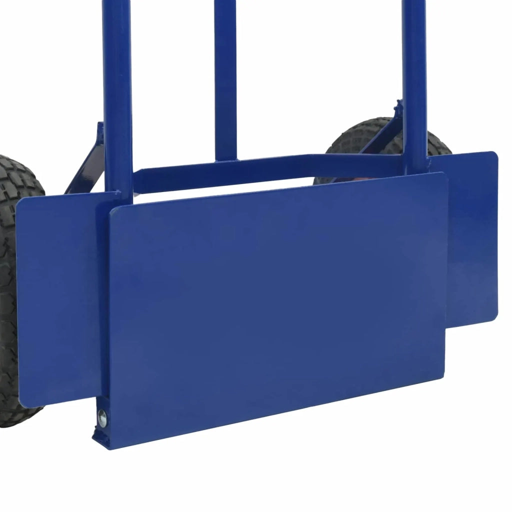 Carrello Pieghevole Estensibile Blu e Rosso 57 x 46 x 113 cm CFW1777919