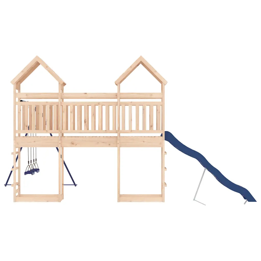 Set da Gioco da Esterno in Legno Massello di Pino 3156913