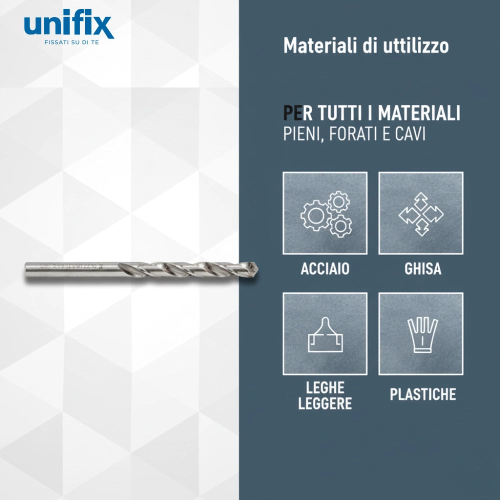 Punta hss-g profix per metallo di alta precisione *** misura Ø 6,5 mm, confezione 1