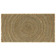 Tappeti per area Nero 80 x 150 cm Juta