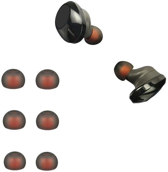 Orecchini di sostituzione in silicone per cuffie per la testa 6 pezzi