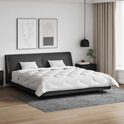 Set di piumini con cuscino 3 pcs Bianco 200 x 200 cm Microfibra