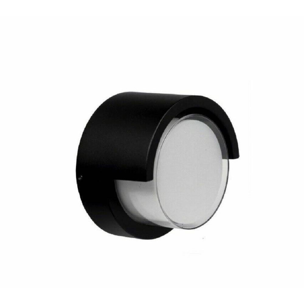 Trade Shop - Applique Da Esterno E Interno Lampada Moderna Per Parete Muro Ip65 Faretto 12w -