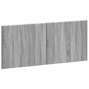 Testiera da Muro BREDA Sonoma grigio Legno ingegnerizzato 897631