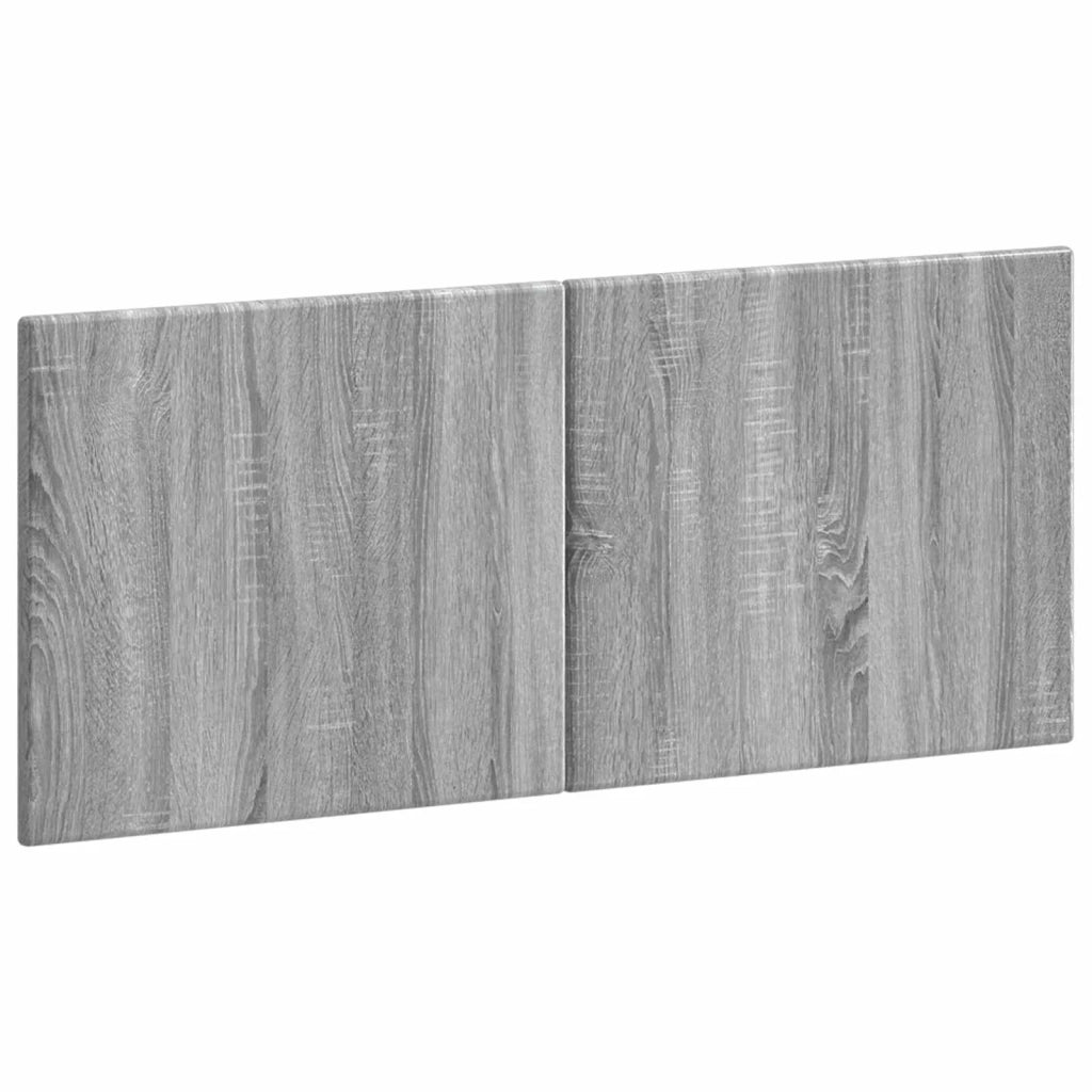 Testiera da Muro BREDA Sonoma grigio Legno ingegnerizzato 897631