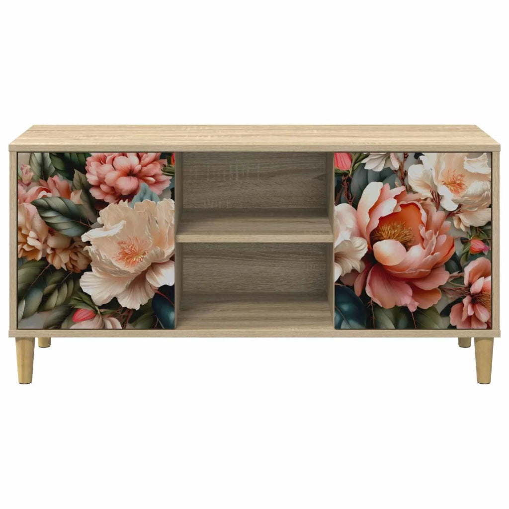 Mobile TV BORNE 102 x 33 x 50 cm Sonoma Legno ingegnerizzato 8007036