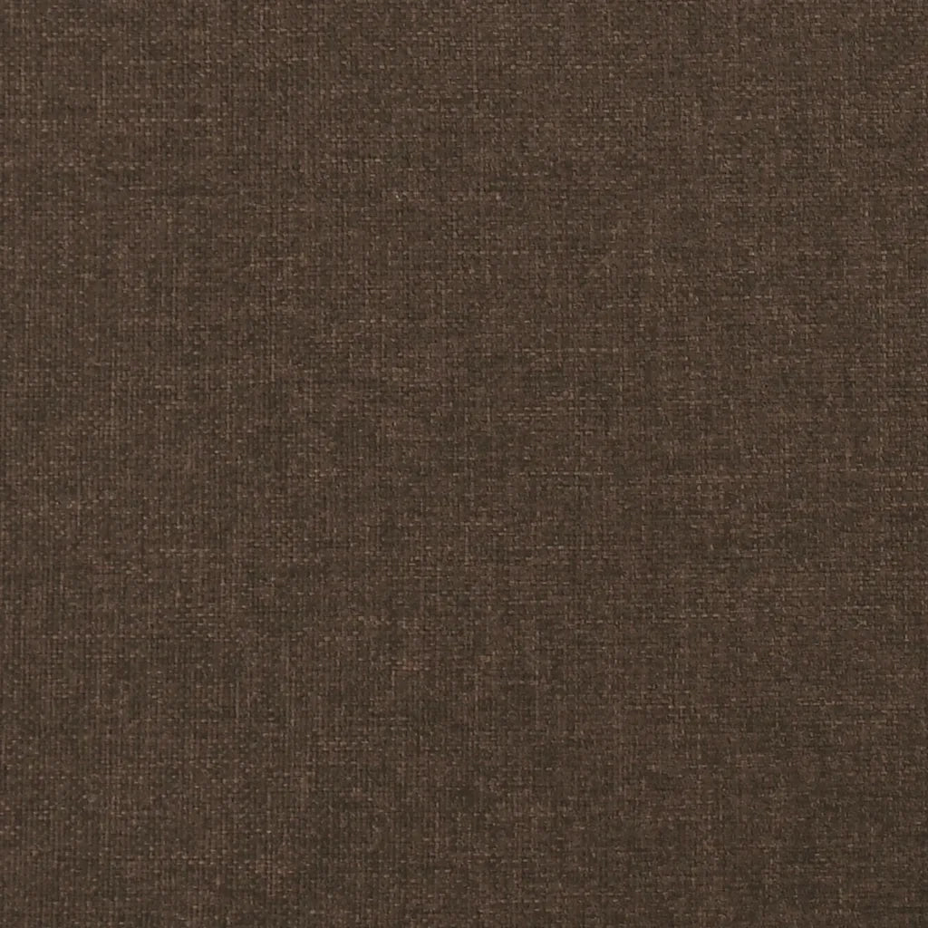 Giroletto con Testiera Marrone Scuro 90x190 cm in Tessuto cod mxl 63632